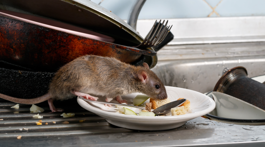 Rodent in restaurant in New England - Bain Pest Control